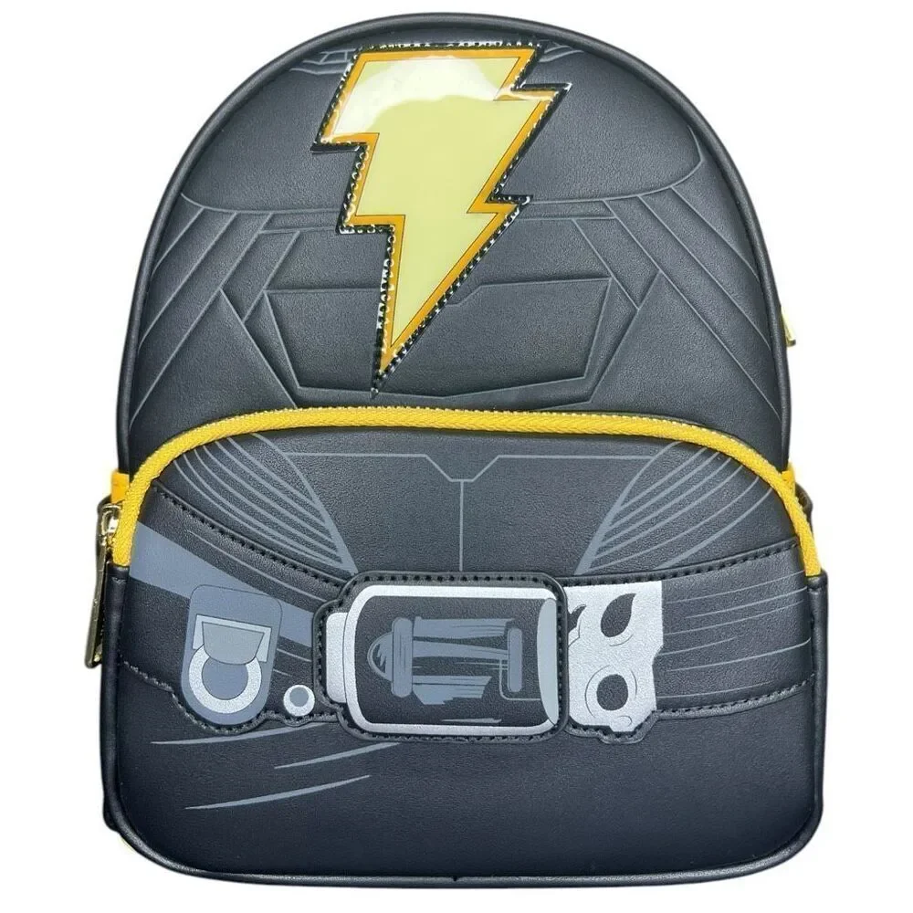 NEW Loungefly DC Comics Black Adam Light Up Cosplay Mini Backpack